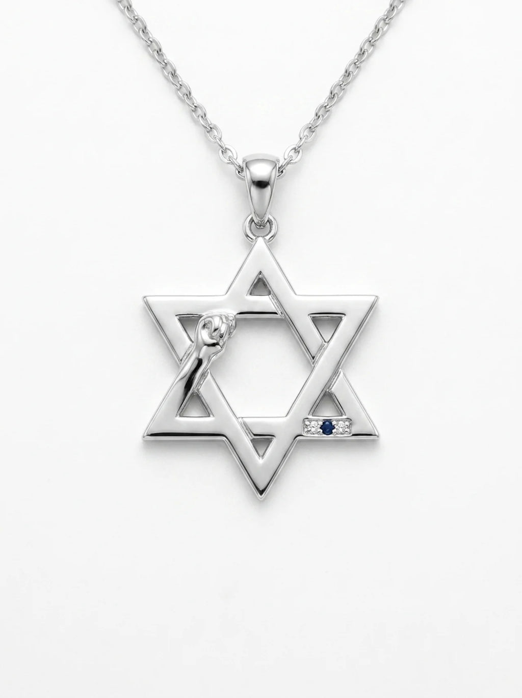 מגן דוד עם אגרוף